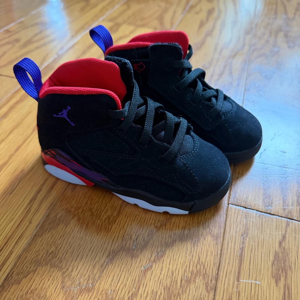 Jordan Retro Black Toddler Boy Sneakers Shoes Size 7 7C